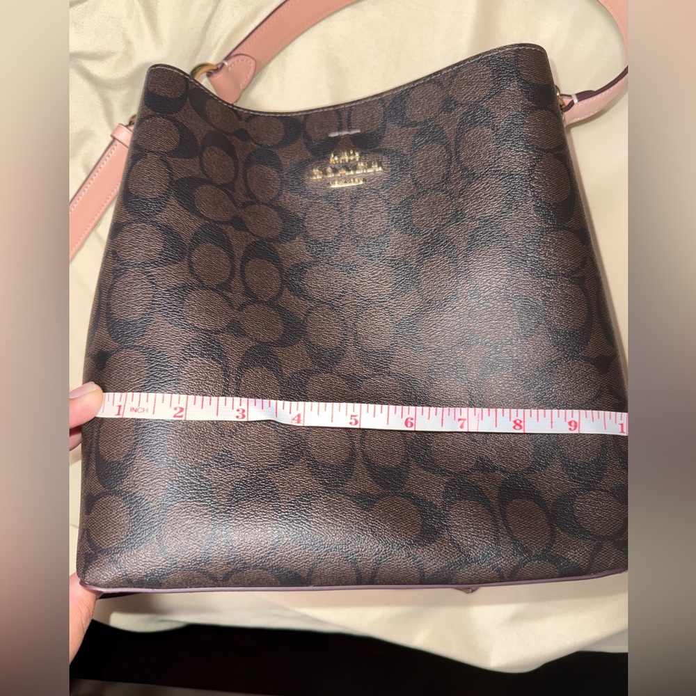 COACH Shoulder Bag Town Bag
Brown + Shell Pink - Picture 5 of 9
